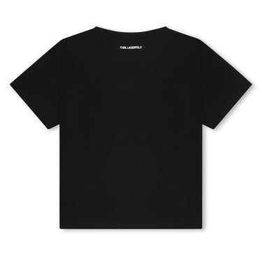 KARL LAGERFELD Blusa para ni–a y adolescente Negra